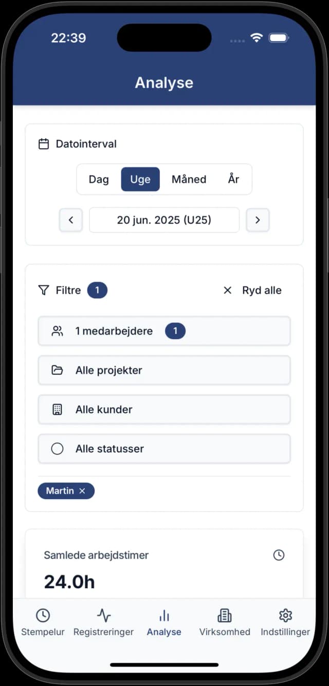 Rapportweergave